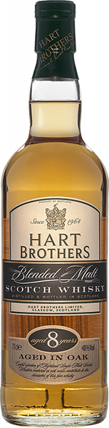 Виски Hart Brothers, 8-летней выдержки 0.7 л