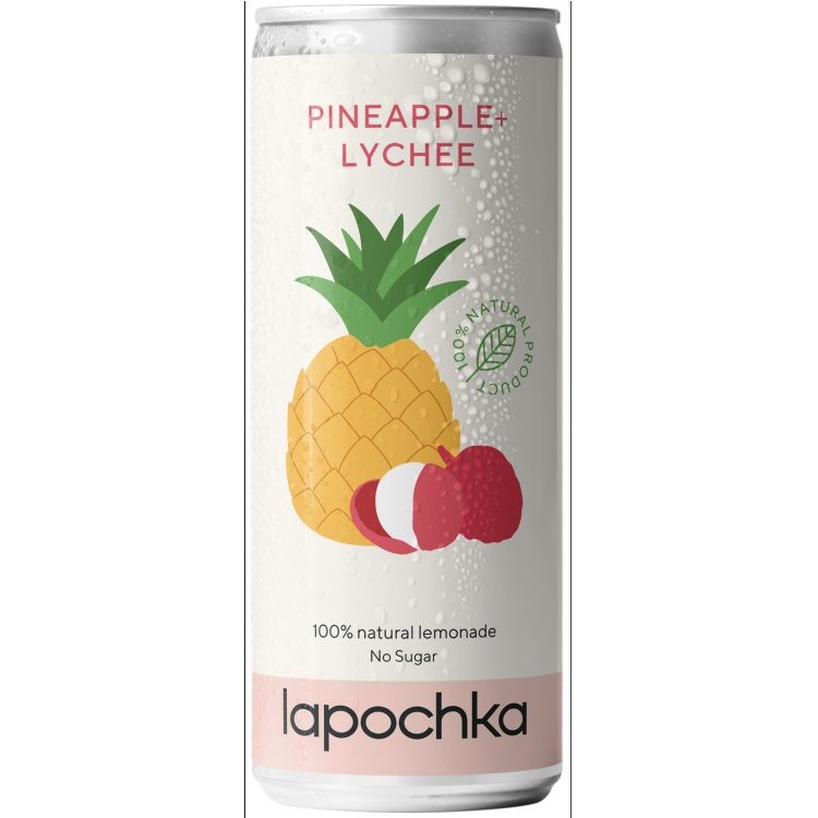 Лимонад Lapochka ананас личи