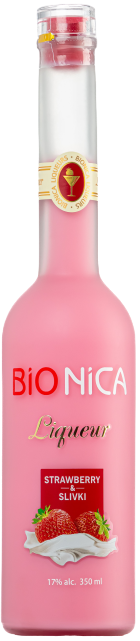 Ликер Bionica Strawberry & Slivki 0.5 л