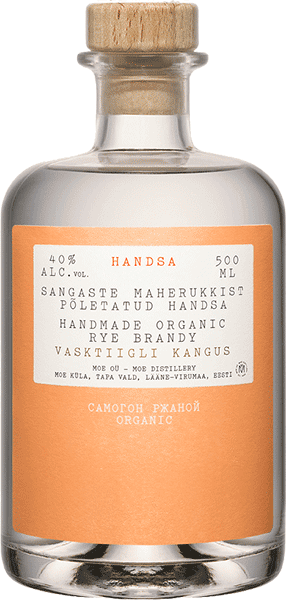 Самогон Handsa Organic 40% 0.5 л