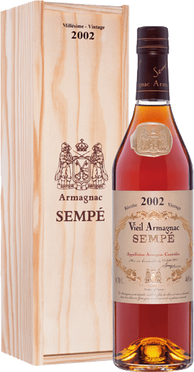 Арманьяк Sempe Vieil Vintage 2002 Armagnac AOC 0.7 л