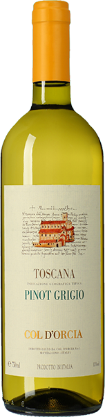 Вино Col d'Orcia, Pinot Grigio, Toscana IGT 0.75 л