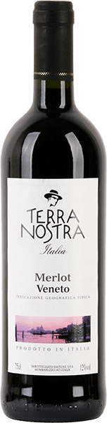 Вино Merlot Veneto Italiano Vero Terra Nostra 0.75 л