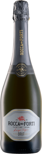 Изображение товара Игристое вино Rocca dei Forti Brut - белое брюто из Италии