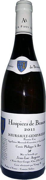 Вино Aegerter, Meursault-Genevrieres Hospices de Beaune Cuvee Philippe le Bon White Dry 0.75 л