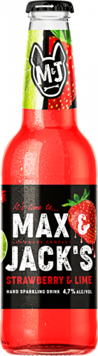 Изображение товара Напиток «MAX & JACK’S Клубника-Лайм»