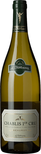 Вино La Chablisienne, Chablis Premier Cru AOC "Beauroy" 0.75 л