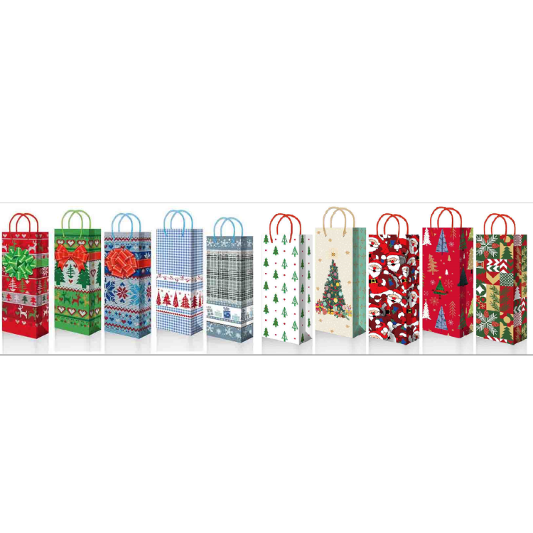 Пакет бумажный ламинированный 123*362*78