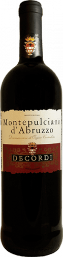 Изображение товара Вино Montepulciano d'Abruzzo DOC Decordi