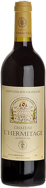 Вино Chateau L'Hermitage, Saint-Emilion Grand Cru АОС 1997 Red Dry 0.75 л