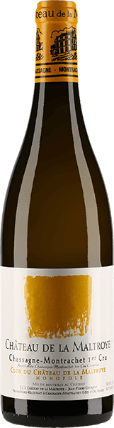 Вино Chassagne-Montrachet AOC 1er Cru Clos du Chateau de la Maltroye Blanche 0.75 л