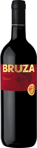 Вино Bruza Rosso Medium-Sweet 0.75 л