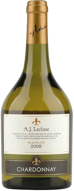 Вино A.J. Lecluse Chardonnay VdP 0.75 л