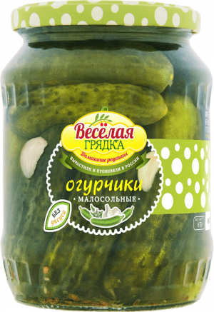 Изображение товара Огурчики Весёлая грядка малосольные бочковые