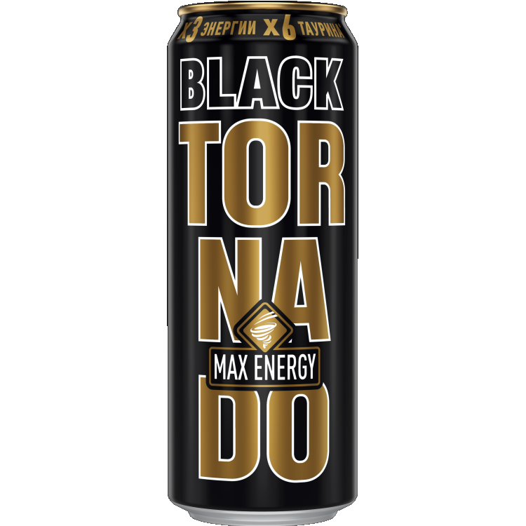 Tornado Max Energy Black