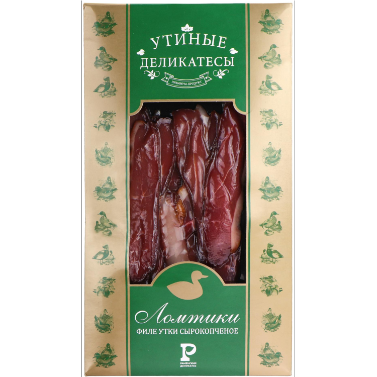 Филе утки нарезка