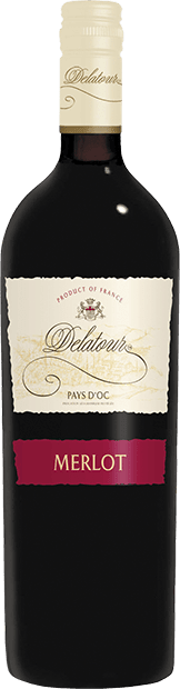 Вино Merlot Delatour 0.75 л