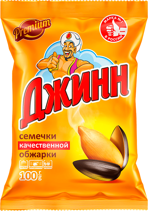 Изображение товара Семечки Джинн жареные Изображение товара Семечки Джинн жареные