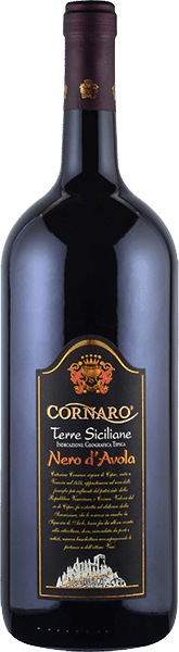 Вино Cornaro, Nero d'Avola Terre Siciliane 1.5 л