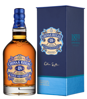 Изображение товара Виски Chivas Regal 18 Years Old купажированный 0.75 л 40%