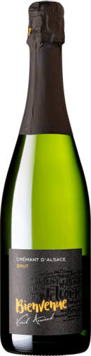 Изображение товара Игристое вино Cremant d'Alsace Brut Bienvenue 0.75л французское натуральное