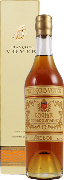 Коньяк Francois Voyer, Age d`Or Cognac Grande Champagne, в подарочной упаковке 0.5 л