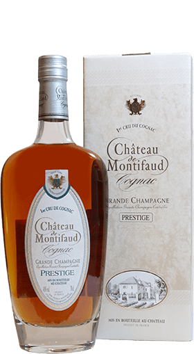 Коньяк G. Champagne AOC 1-er Cru Chateau de Montifaud Prestige, в подарочной упаковке 0.7 л