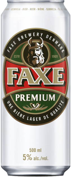 Светлое пиво Faxe 0.5 л