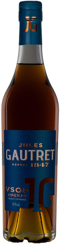Изображение товара Коньяк Jules Gautret VSOP в подарочной упаковке 0.7 л Франция