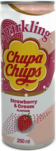 Изображение товара Газированная вода Chupa Chups Strawberry Cream
