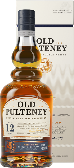 Изображение товара Виски Old Pulteney, 12 летней выдержки в п/у Изображение товара Виски Old Pulteney, 12 летней выдержки в п/у