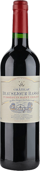 Вино Chateau Beausejour Bassac, Puisseguin Saint-Emilion AOC 0.75 л