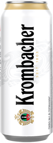 Изображение товара Пиво Krombacher Pils, в банке Изображение товара Пиво Krombacher Pils, в банке