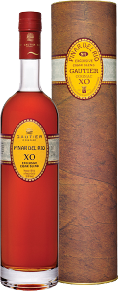 Коньяк Gautier X.O. Pinar Del Rio, в подарочной упаковке 0.7 л