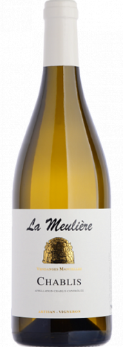 Изображение товара Вино Domaine de la Meuliere Chablis 0.75L сухое белое Франция