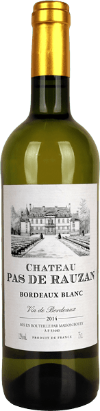 Вино Chateau Pas de Rauzan Bordeaux Blanc 0.75 л