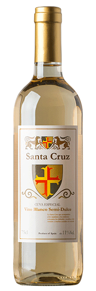 Вино Santa Cruz White Semi-Sweet 0.75 л