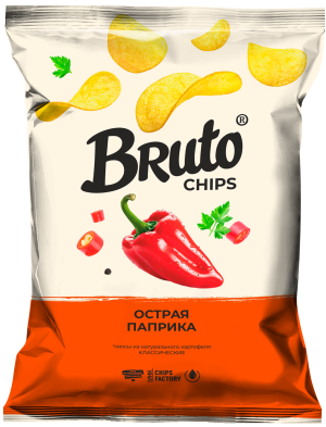 Изображение товара Чипсы Bruto NPC Острая паприка