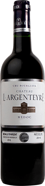 Вино Chateau L’Argenteyre Cru Bourgeois, Medoc АОС 2015 0.75 л
