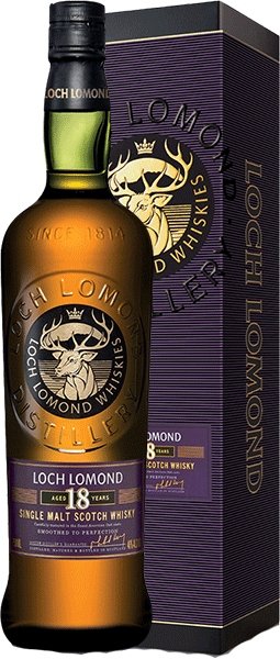 Виски Loch Lomond Single Malt 18 летней выдержки, в подарочной упаковке 0.7 л