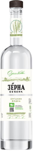 Изображение товара Водка Зёрна Севера 0.7 л, классическая российская водка высокого качества