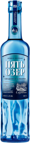 Изображение товара Водка Пять Озёр Студёная