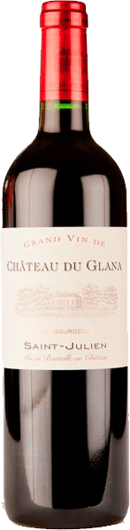 Вино Saint Julien AOC. Chateau Du Glana 2014 0.75 л