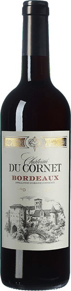 Вино Chateau du Cornet, Bordeaux AOC Rouge 0.75 л
