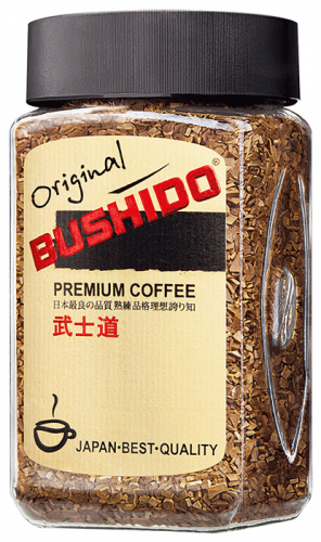 Изображение товара Кофе сублимированный Bushido Original 100 г - ароматный и премиальный кофе арабика
