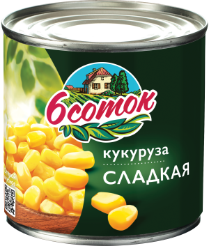 Изображение товара Кукуруза 6 Соток 425 мл