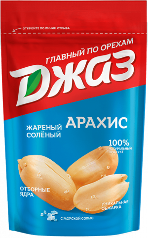 Изображение товара Арахис Джаз жареный соленый 150гр
