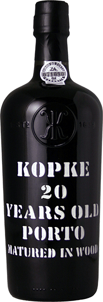 Портвейн Kopke Porto 20 летней выдержки, в деревянной упаковке 0.75 л