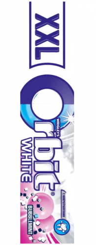 Изображение товара Orbit Bubblemint XXL жевательная резинка для свежего дыхания 54 рублей