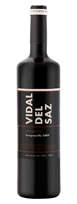 Вино Vidal Del Saz Crianza Tempranillo 0.75 л